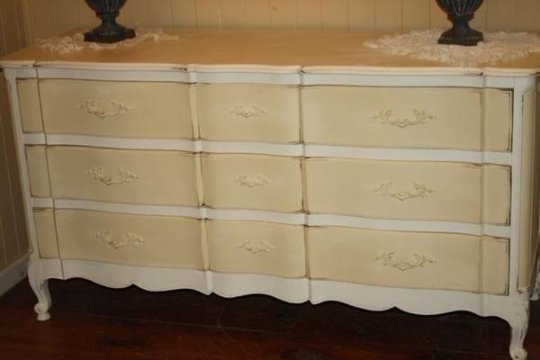 Cream And Old White Tranformation Cape May Antiques Inc